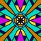 Colorful Rectangular Symmetry Patter