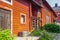 The colorful red wooden warehouses of Porvoo in Finland  during a warm summer day - 3