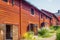 The colorful red wooden warehouses of Porvoo in Finland  during a warm summer day - 5