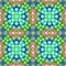 Colorful repeating abstract pattern