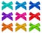 Colorful ribbon bow / bows