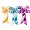 Colorful ribbons for a cause