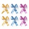 Colorful ribbons for a cure for all cancers