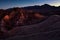 Colorful Ridges Of Zabriskie Point At Sunrise, Death Valley National Park, California, USA.