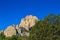 Colorful rocks of the Chiricahua Mountains in Arizona