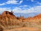 Colorful rocks at the desert Tatacoa