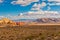 Colorful rocks in Red Rock Canyon State Park, Nevada, USA