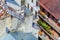 Colorful roofs, old buildings of Lublin