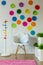 Colorful room for a child