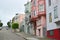 Colorful row of houses in San Francisco