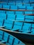 Colorful Rowboats along the Shore of Phewa Lake in Nepal, Close Up