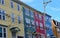 Colorful rowhouses, St John`s NL