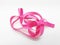 Colorful Rubber Rope for Woman Yoga Training in White Isolated Background 01