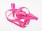 Colorful Rubber Rope for Woman Yoga Training in White Isolated Background 01