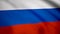 Colorful Russia flag waving in the wind. Flag of Russia background