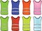 Colorful safety vest set