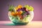 Colorful salad, AI Generative