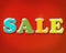 Colorful Sale Sign