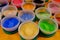 Colorful Sand Powders for Art