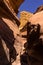 Colorful sandstone cliffs of the Red Canyon, Israel