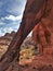 Colorful Sandstone Rock Arch Formations at Valley of Fire