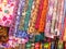 Colorful Sarongs in Bali.