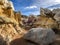 Colorful Scene in the Paint Mines Interpretive Park