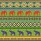 Colorful seamless abstract ethnic ornament.