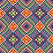 Colorful seamless ethnic pattern background