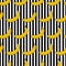 Colorful seamless pattern banana stripes background.