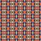 Colorful seamless portuguese tiles Ikat spanish tile pattern Italian majolica. Mexican puebla talavera Moroccan, Turkish, Lisbon