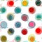Colorful Seamless Yarn Balls Pattern