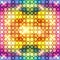 Colorful shining disco lights abstract background