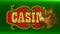 Colorful signboard for your online - casino