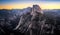 Colorful Sky over Half Dome