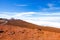 Colorful slope of Haleakala Crater - Haleakala National Park, Maui, Hawaii