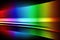 Colorful spectrum rainbow horizontal lines - AI Generated
