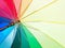 Colorful spectrum umbrella transgender background