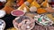 Colorful spice market in the weekly souk, in Rissani, South Morocco.