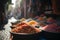 Colorful spices in the bazaar of Marrakesh, Morocco