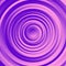 Colorful spirally circle pattern. Rotating circles with gradient