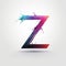 Colorful Splash Letter Z Logo For Marketing Agency