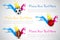 Colorful Splashy Sports Template