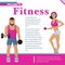 Colorful Sport And Fitness Poster