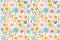 Colorful Springtime Splendor Pattern: A vibrant pattern with various spring flowers, symbolizing the vibrancy and renewal of