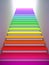 Colorful stair to the future.