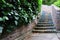 Colorful staircase in Zemun,Serbia