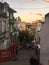 The colorful stairway Selaron, I Rio de Janeiro favela