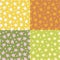 Colorful stars seamless pattern vector backgrounds