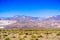 The colorful and steep Panamint mountain range, Mojave Desert, California